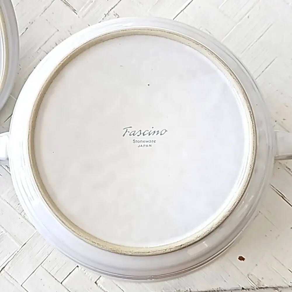Fasino Vintage Japan Stoneware Casserole Serving Dish with Lid Floral 11